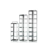 Vertical freezer rack