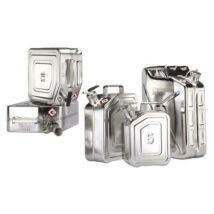 Safety jerrycans stainless steel