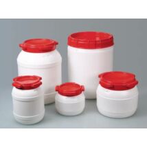 Disposal kegs, wide-mouth containers