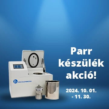 Parr 6100 kompenzált köpenyes oxigén bomba kaloriméter